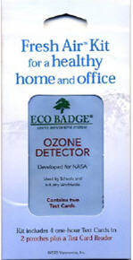 Ozone Detector Kit (Air Test) "Eco-Badge"